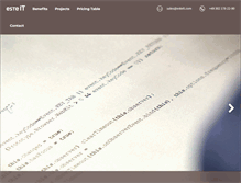 Tablet Screenshot of esteit.com